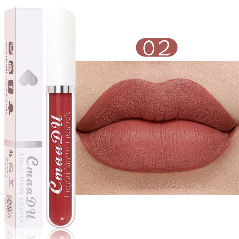 The AuraVelvet Liquid Lipstick Set — 18 Colors of Waterproof Matte Perfection + 50% OFF