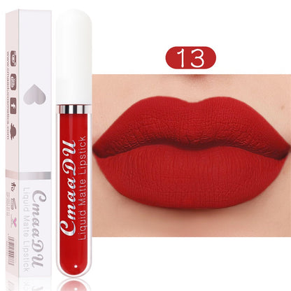 The AuraVelvet Liquid Lipstick Set — 18 Colors of Waterproof Matte Perfection + 50% OFF