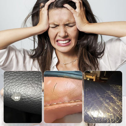 Maviglow™ – Anionic Deep-Penetration Leather Repair Cream for Couches, Bags, Shoes & Car Seats 