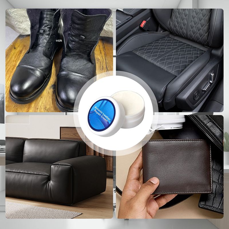 Maviglow™ – Anionic Deep-Penetration Leather Repair Cream for Couches, Bags, Shoes & Car Seats 