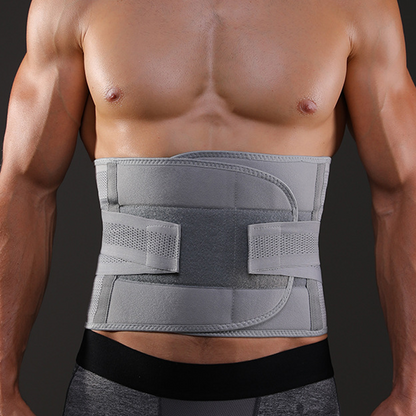 Maviglow™ – Dual-Strap Compression Back Brace with Removable Lumbar Stays 