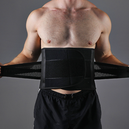 Maviglow™ – Dual-Strap Compression Back Brace with Removable Lumbar Stays 