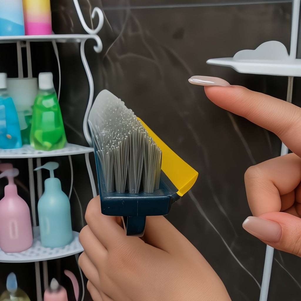 2-in-1 Floor Brush – Deep Cleaning for Corners & Joints